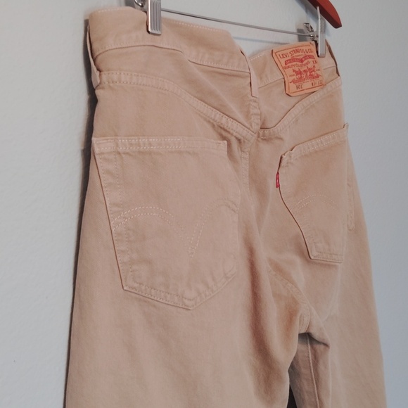 Levi's 501 Button Fly Denim Size 34 X 32 - Picture 4 of 16